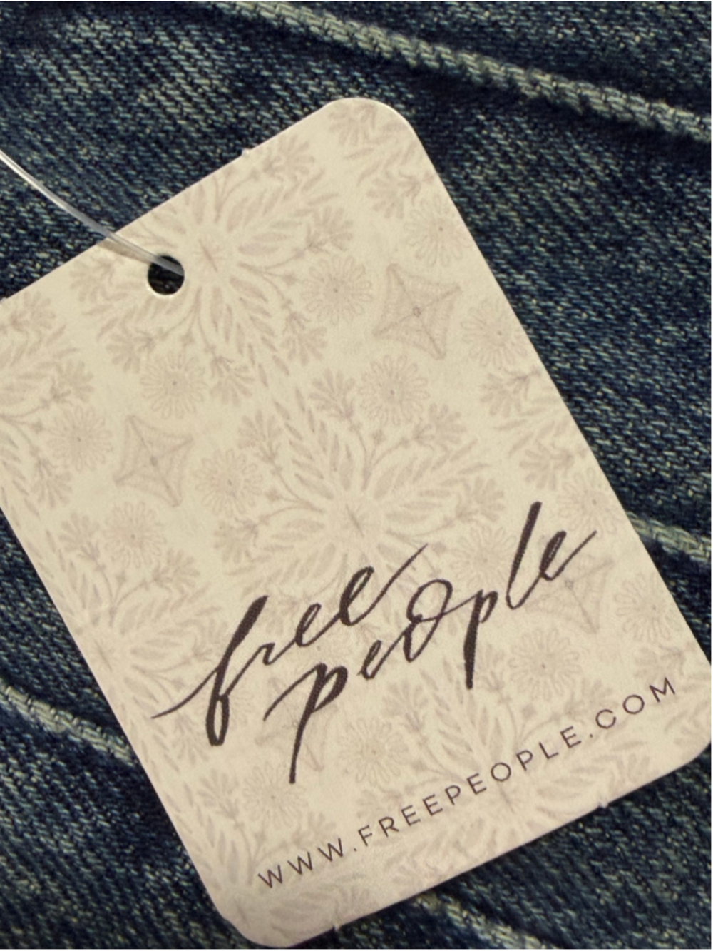 NWT Free People Fast Lane Denim Moto Alchemy Medium - Picture 8 of 12